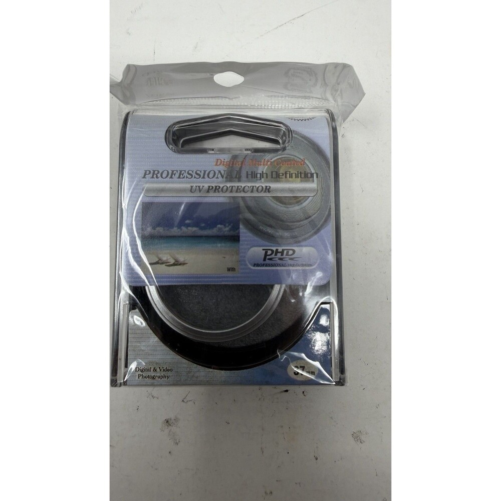 37mm Zeikos UV Protector Filter Digital Multi Coated New Sealed